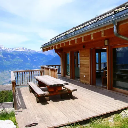 In With Hot Tub Chalet Veysonnaz