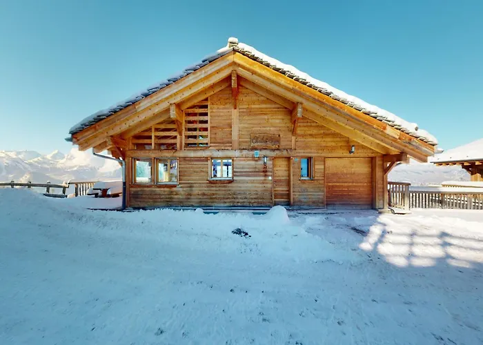 Chalet In With Hot Tub Veysonnaz